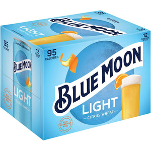 Blue Moon Light 12 Cans