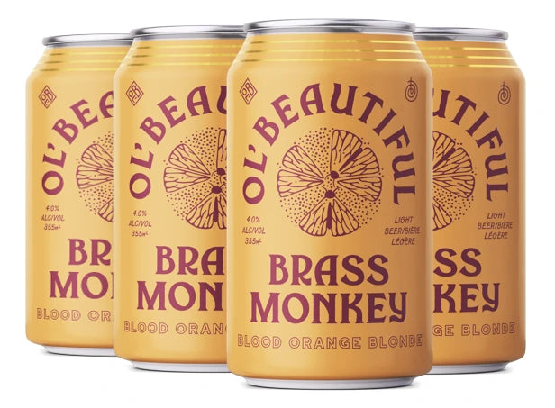 Brass Monkey Blood Orange Bl 355ml (Cls) 6 Cans