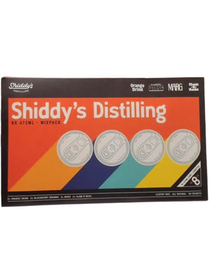 Shiddy's Mixer Pack 8 Cans