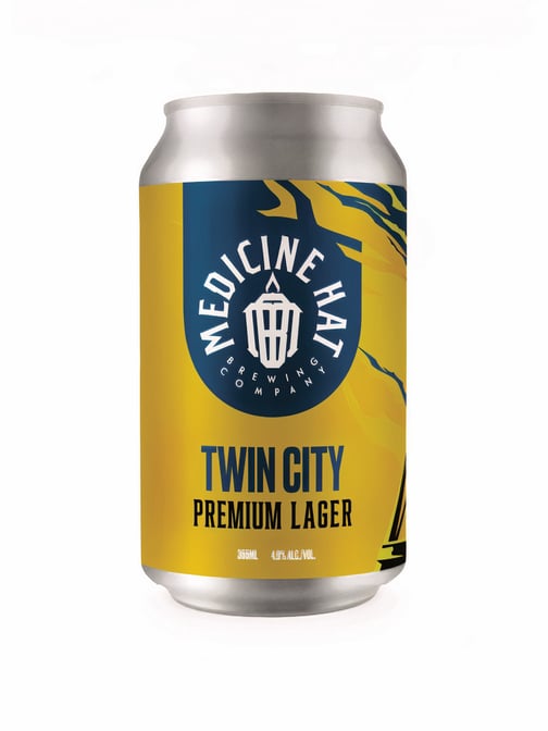 Medicine Hat Twin City Lager 6 Cans