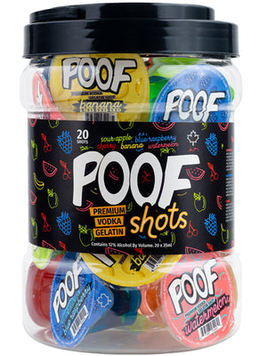 Poofshots 20x35ml