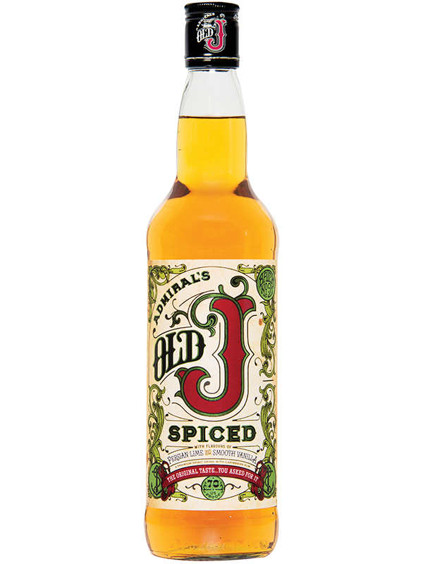 Admiral's Old J Spiced Rum 750ml