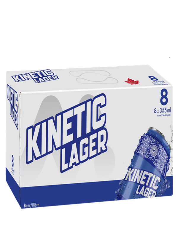 Metas Kinetic Lager 8 Cans