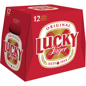 Lucky Lager 12 Bottles