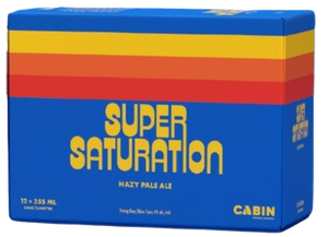 Cabin Brewing Super Saturation NEIPA 12 Cans