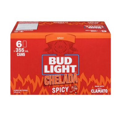 Bud Light Spicy Chelada 6x355ml Cans