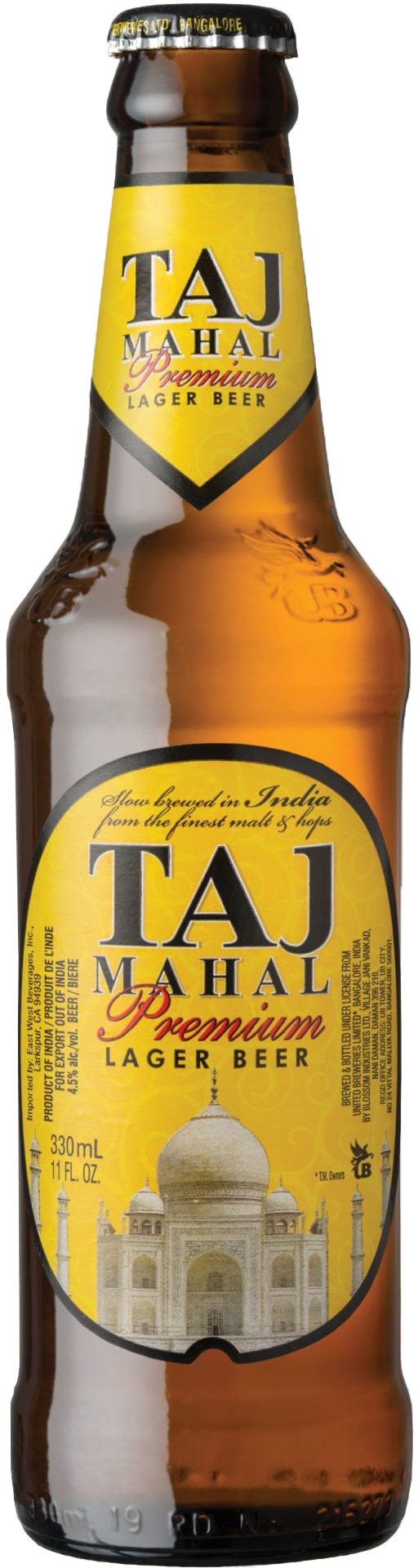 Taj Mahal Premium Indian Lager 330ml