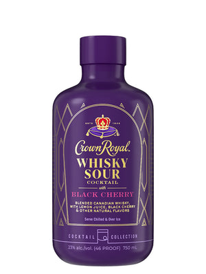 Crown Royal Black Cherry Whisky Sour 375ml