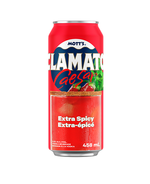 Mott'S Clamato Caesar Extra Spicy 458ml