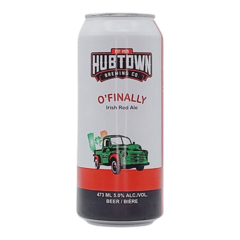 Hub Town O'Finally Irish Red Ale 4 Cans