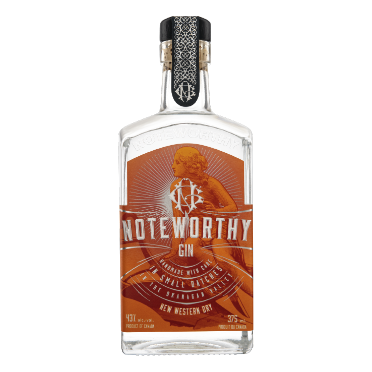 Noteworthy Gin New Western Dry 375ml