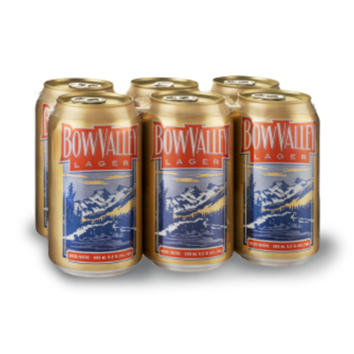 Bow Valley Lager 6 Cans