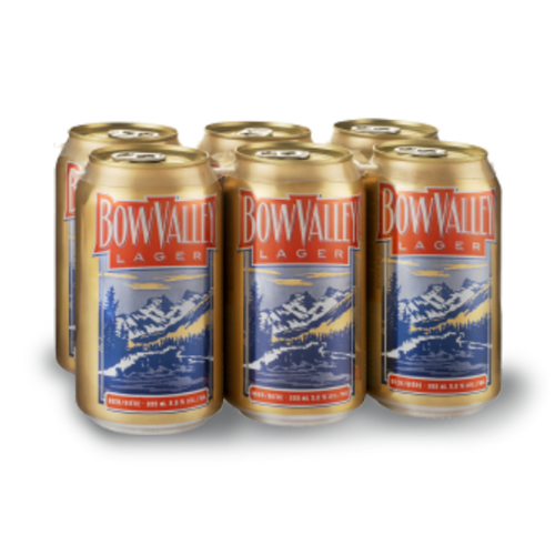 Bow Valley Lager 6 Cans