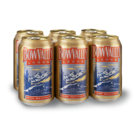Bow Valley Lager 6 Cans