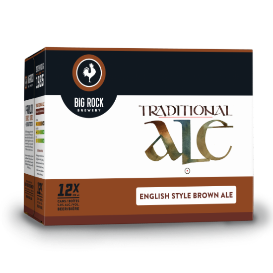 Big Rock Traditional Ale 12 Cans