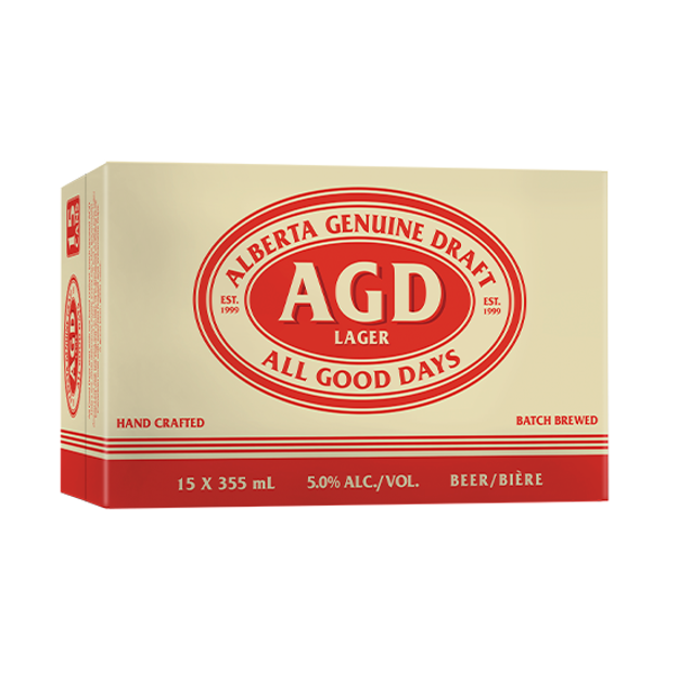 Alberta Genuine Draft 15 Cans