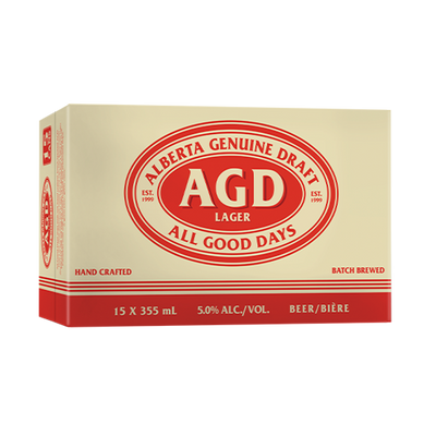 Alberta Genuine Draft 15 Cans