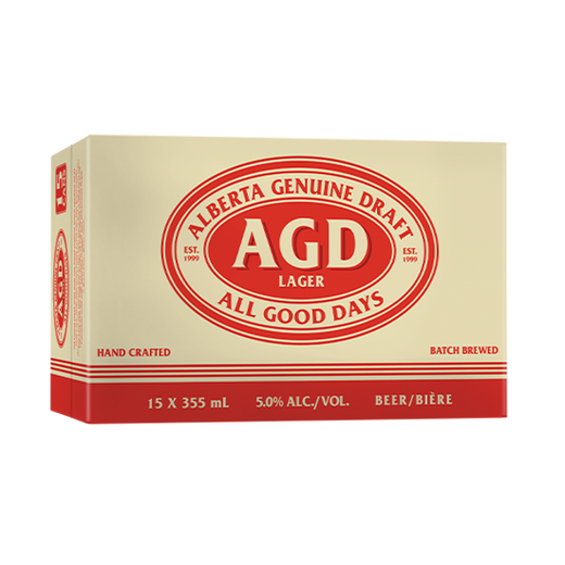 Alberta Genuine Draft 15 Cans