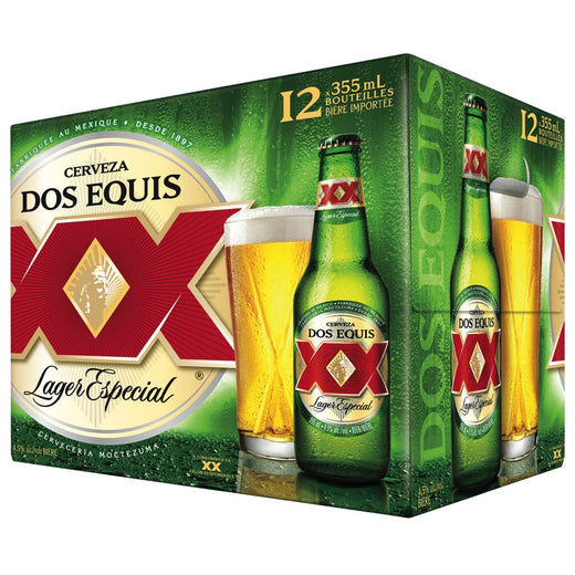 Dos Equis Lager 12 Bottles