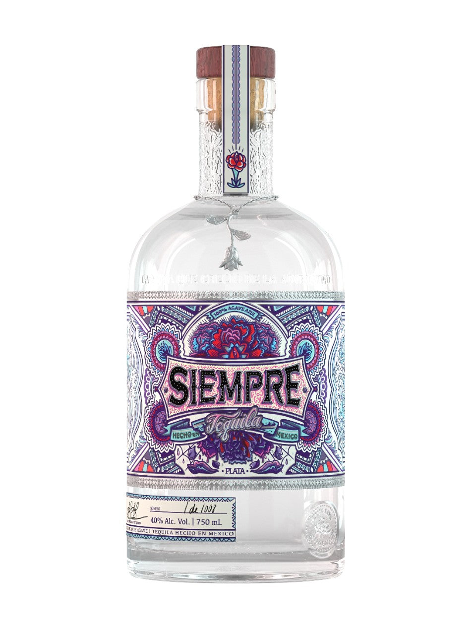 Siempre Tequila Plata 750mL