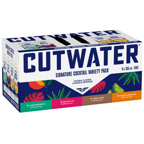 Cutwater Signature Cocktail Mix Pack 8 cans