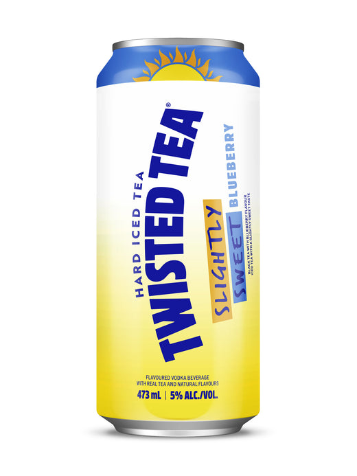 Twisted Tea Slightly Sweet Blueberry Tc 473ml