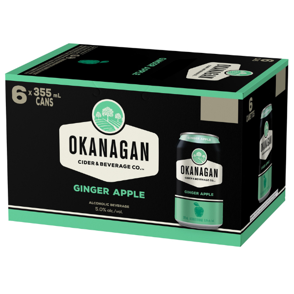 Okanagan Ginger Apple 6 Cans