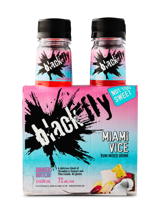 Black Fly Rum Miami Vice 4 Cans