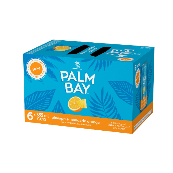 Palm Bay Pineapple Orange 6 Cans