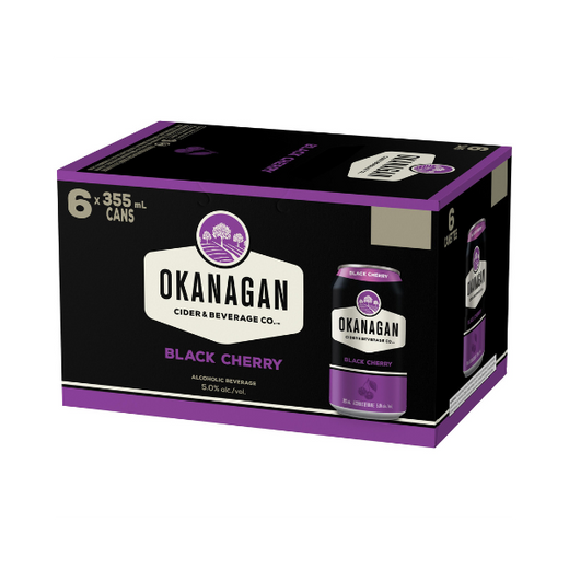 Okanagan Black Cherry 6 Cans