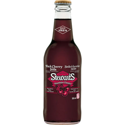 Stewart's Black Cherry Soda 355ml