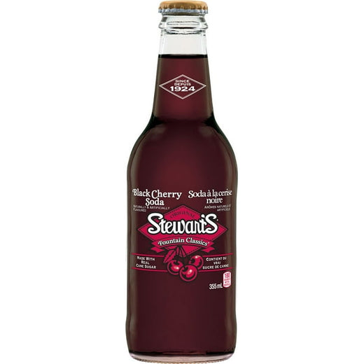 Stewart'S Black Cherry Soda 355ml