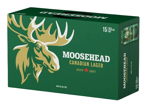Moosehead Lager 15 Cans