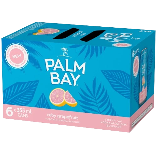 Palm Bay Ruby Grapefruit 6x355ml