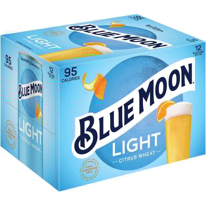 Blue Moon Light 12 Cans