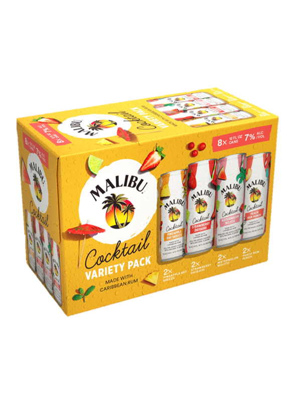 Malibu Mixer Pack 8 Cans