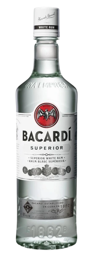Bacardi White Pet 750mL