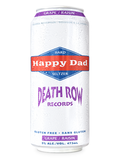 Happy Dad Hard Seltzer Grape 473ml