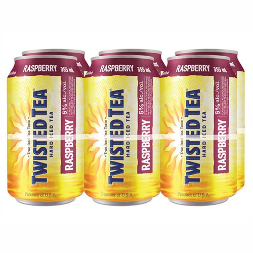 Twisted Tea Raspberry 23 Twisted Tea Raspberry 6 Cans – Parkside Liquor Beer & Wine
