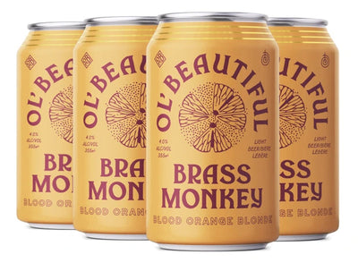 Brass Monkey Blood Orange Bl 355ml (Cls) 6 Cans