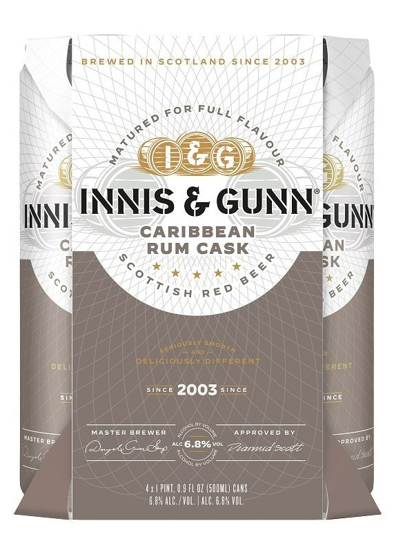 Innis & Gunn Caribbean Rum 4x500mL