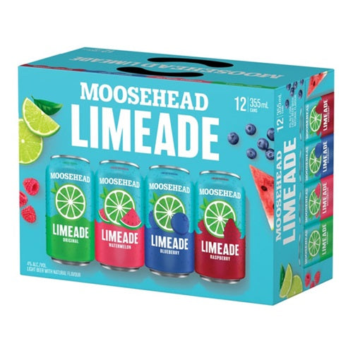 Moosehead Limade Mixer 12x355mL