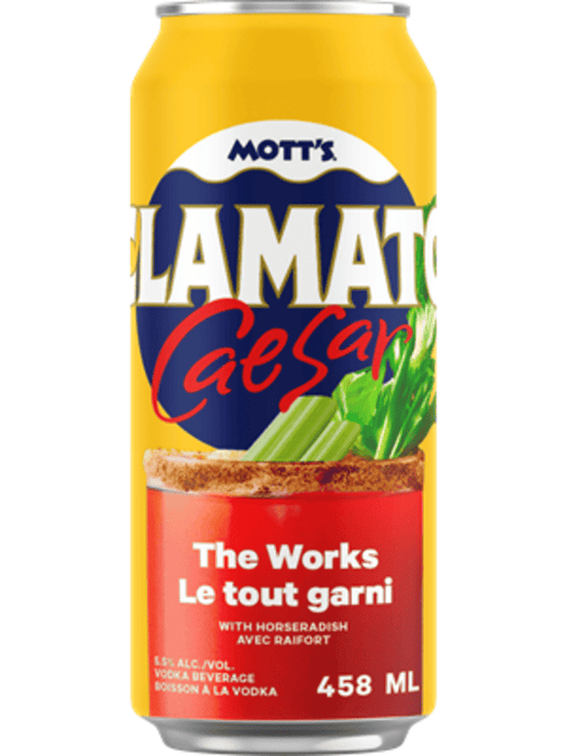 Mott'S Clamato Caesar Works 458ml