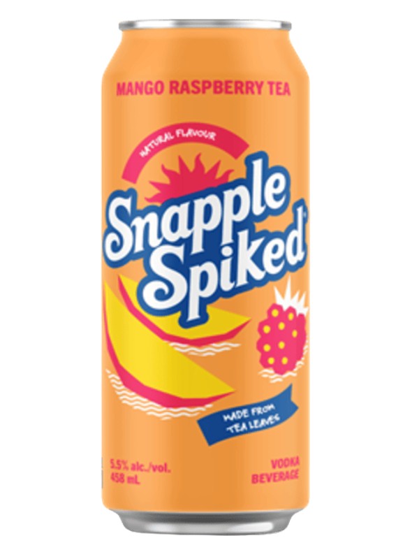 Snapple Spiked Mango Raspberry Tea 458ml