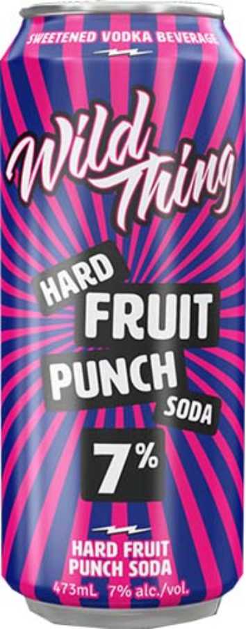 Wild Thing Hard Fruit Punch 473ml