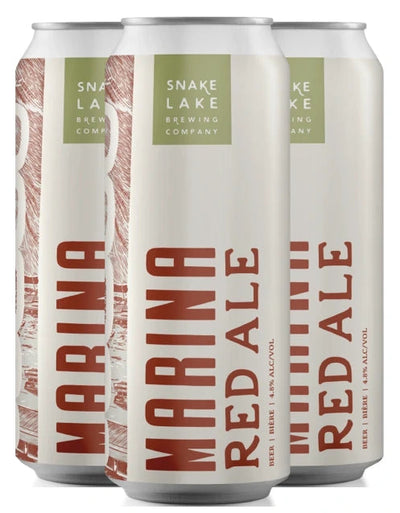 Snake Lake Marina Red Ale 4 Cans
