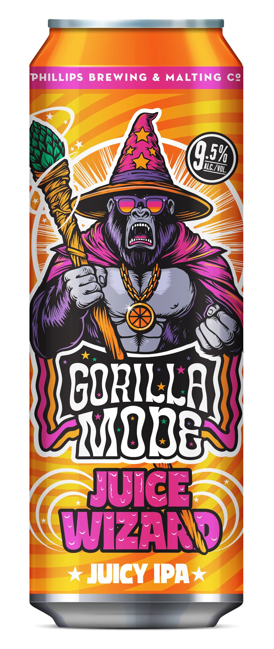 Phillips Gorilla Mode Juice Wizard Ipa 568mL