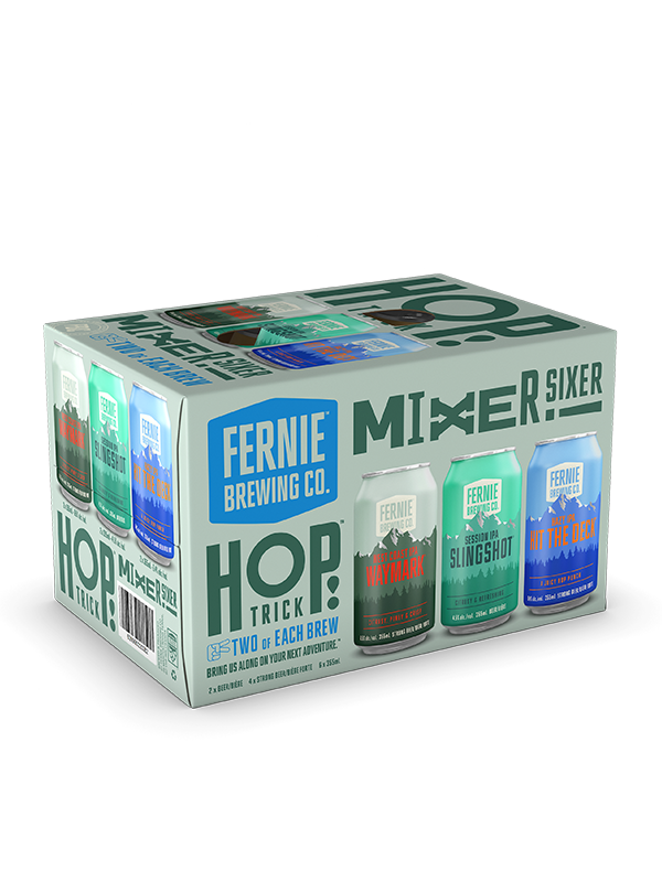 Fernie Brewing Hop Trick Mixer Sixer 2024 6 Cans