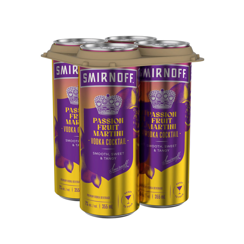 Smirnoff Raspberry Mule Vodka Cocktail 4x355ml