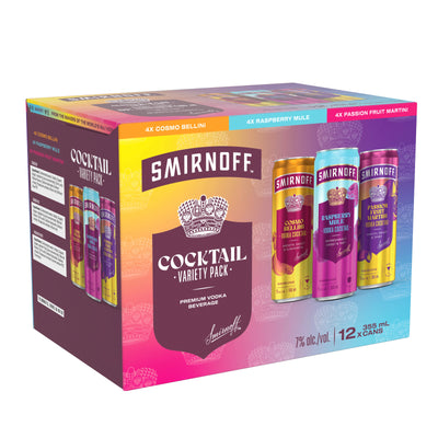 Smirnoff Cocktail Collection 12 Cans